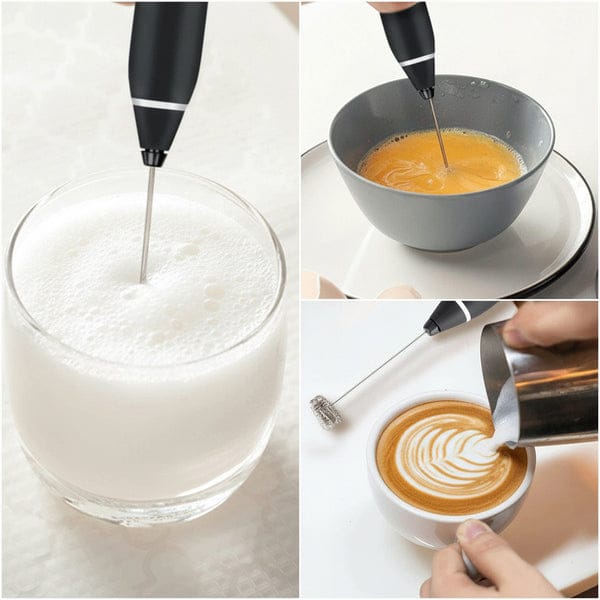2-in-1 Electric Coffee Beater | USB Milk Frother & Egg Whisk