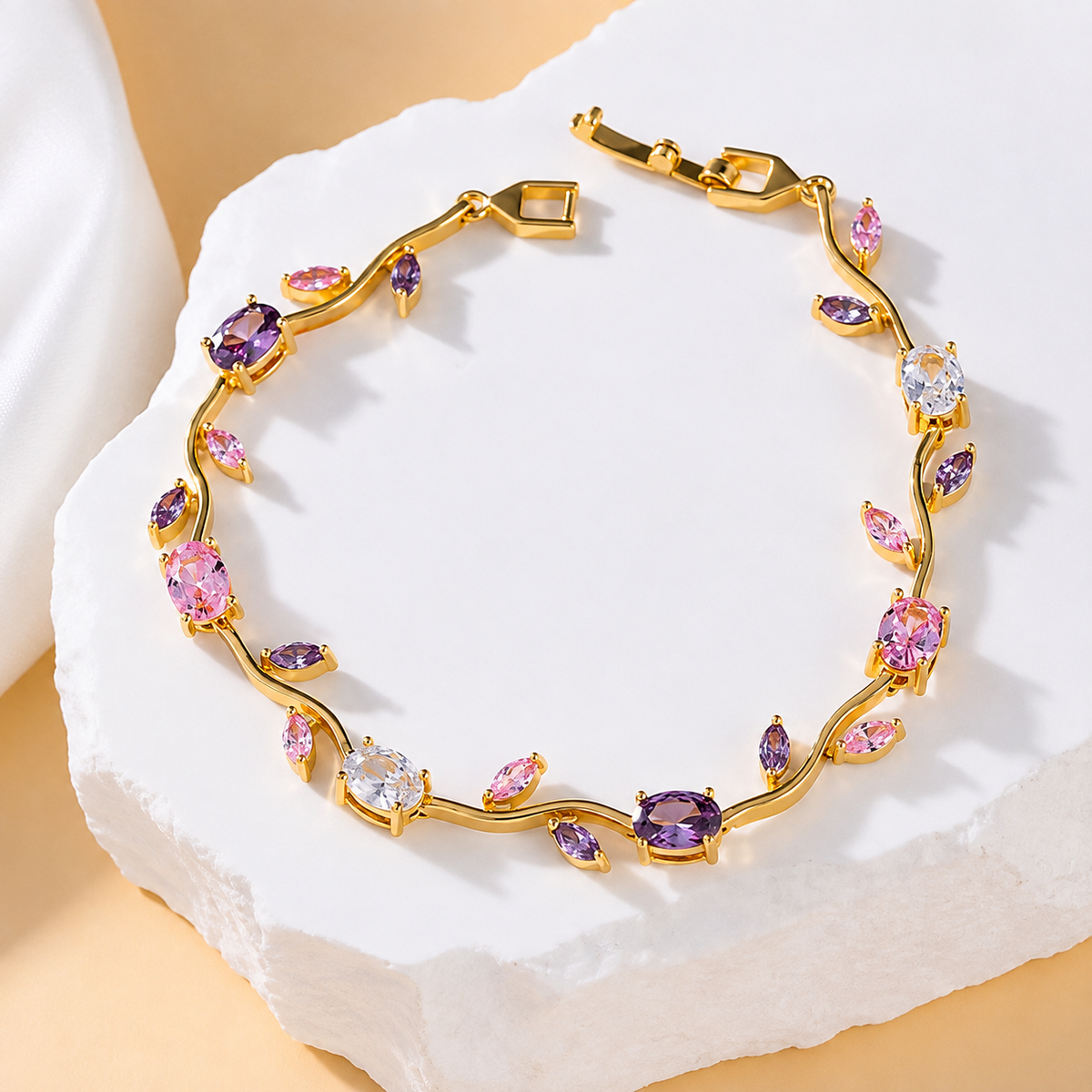 Tulip Bracelet for Women | Stainless Steel Elegant Bracelet