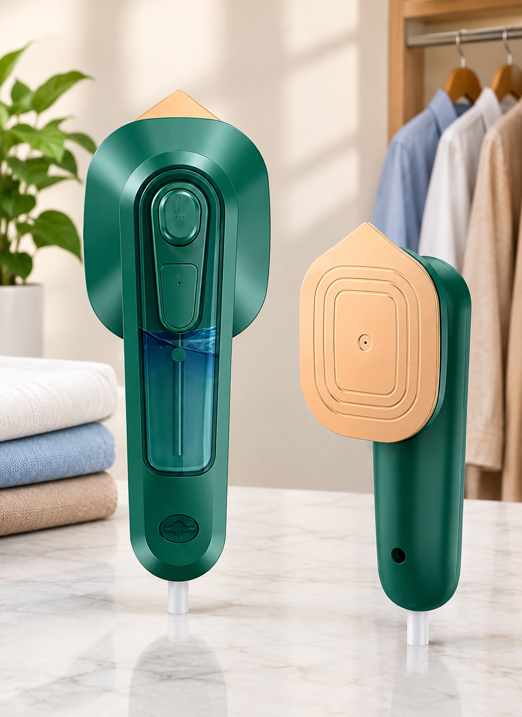 Portable Steam Iron | Mini Travel Iron with Spray