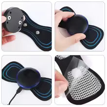 Rechargeable EMS Butterfly Massager | Portable Muscle Stimulator | Pain Relief Device