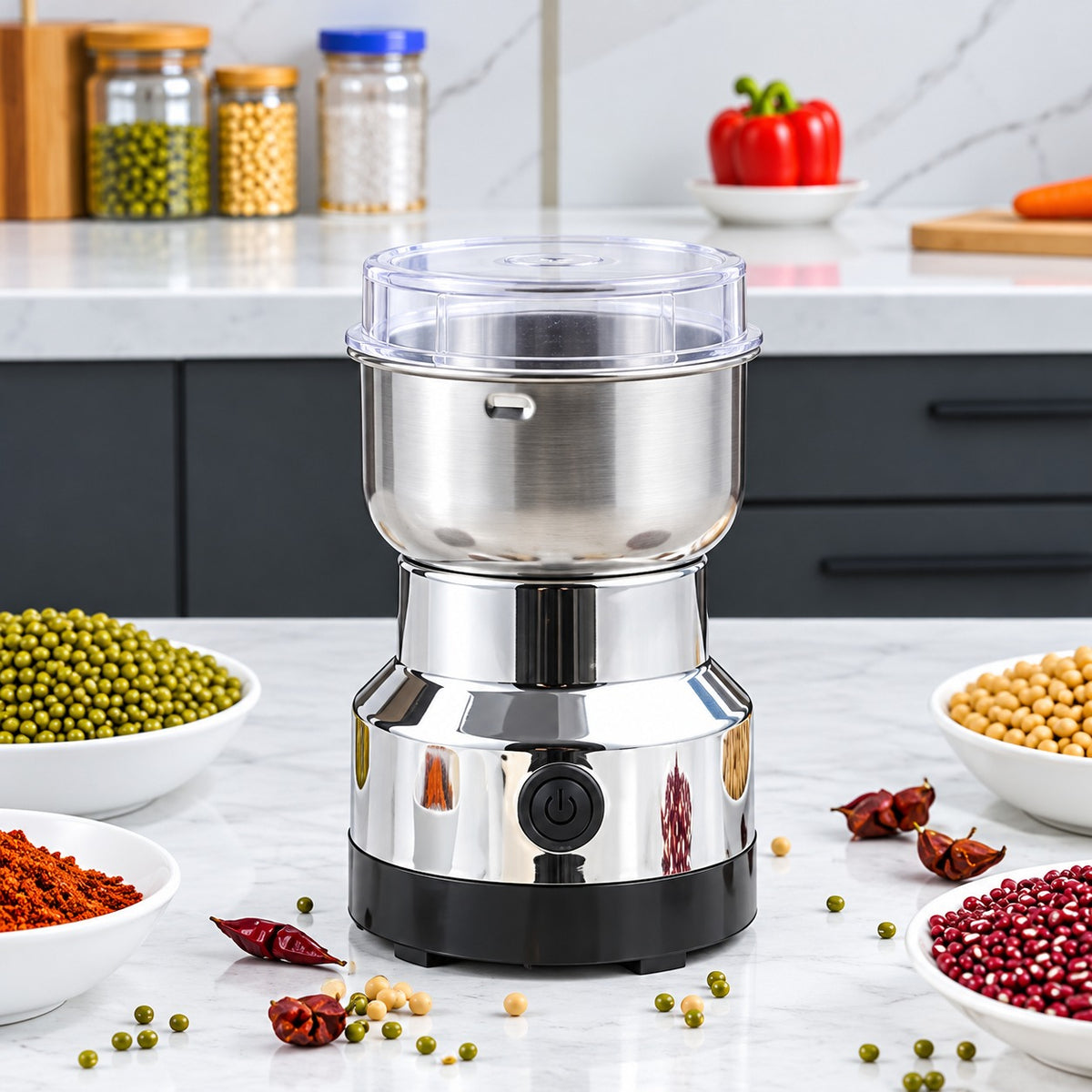 RAF R-7113 Electric Grinder | 300W Stainless Steel Blades