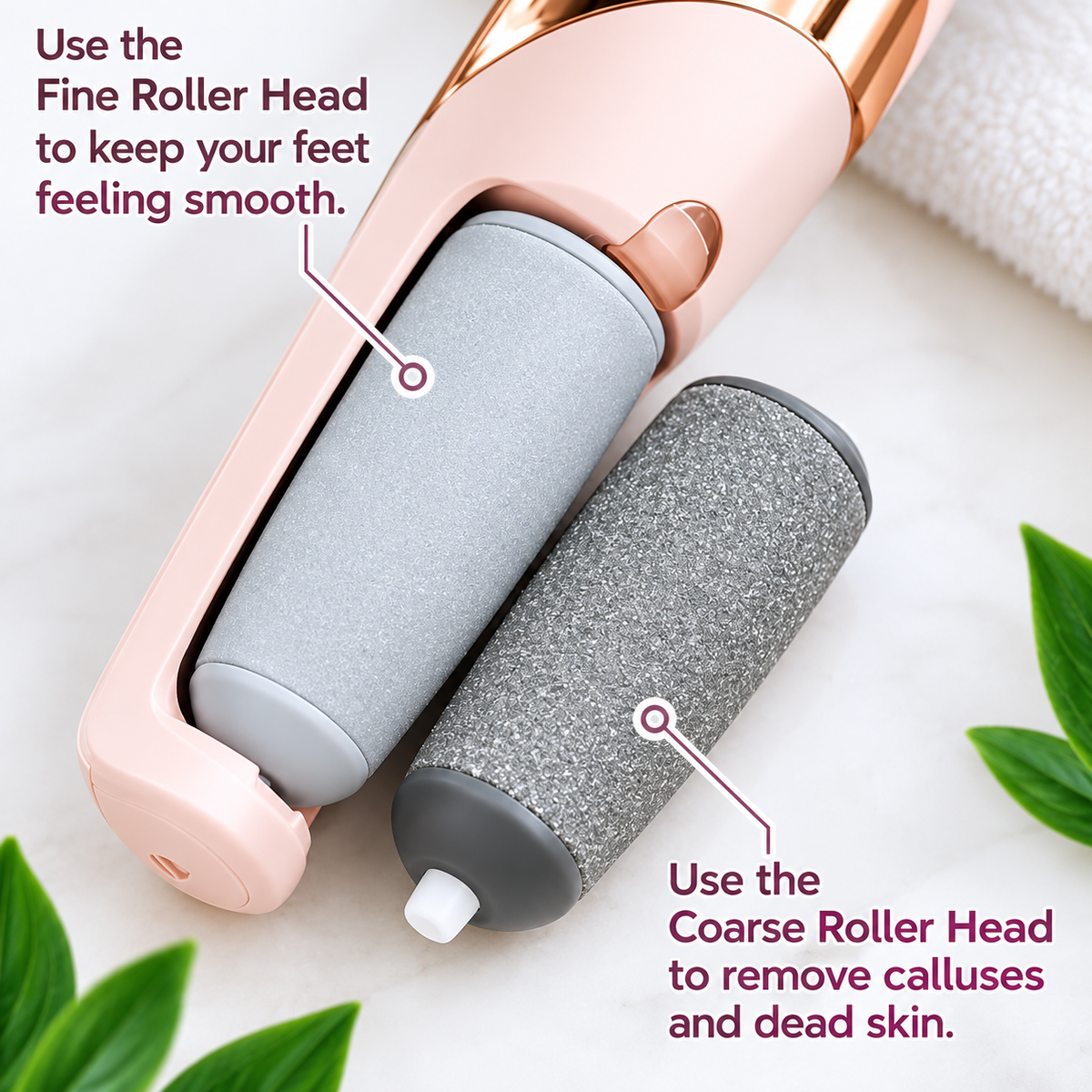 Rechargeable Electric Pedi Foot Filer | Callus Remover