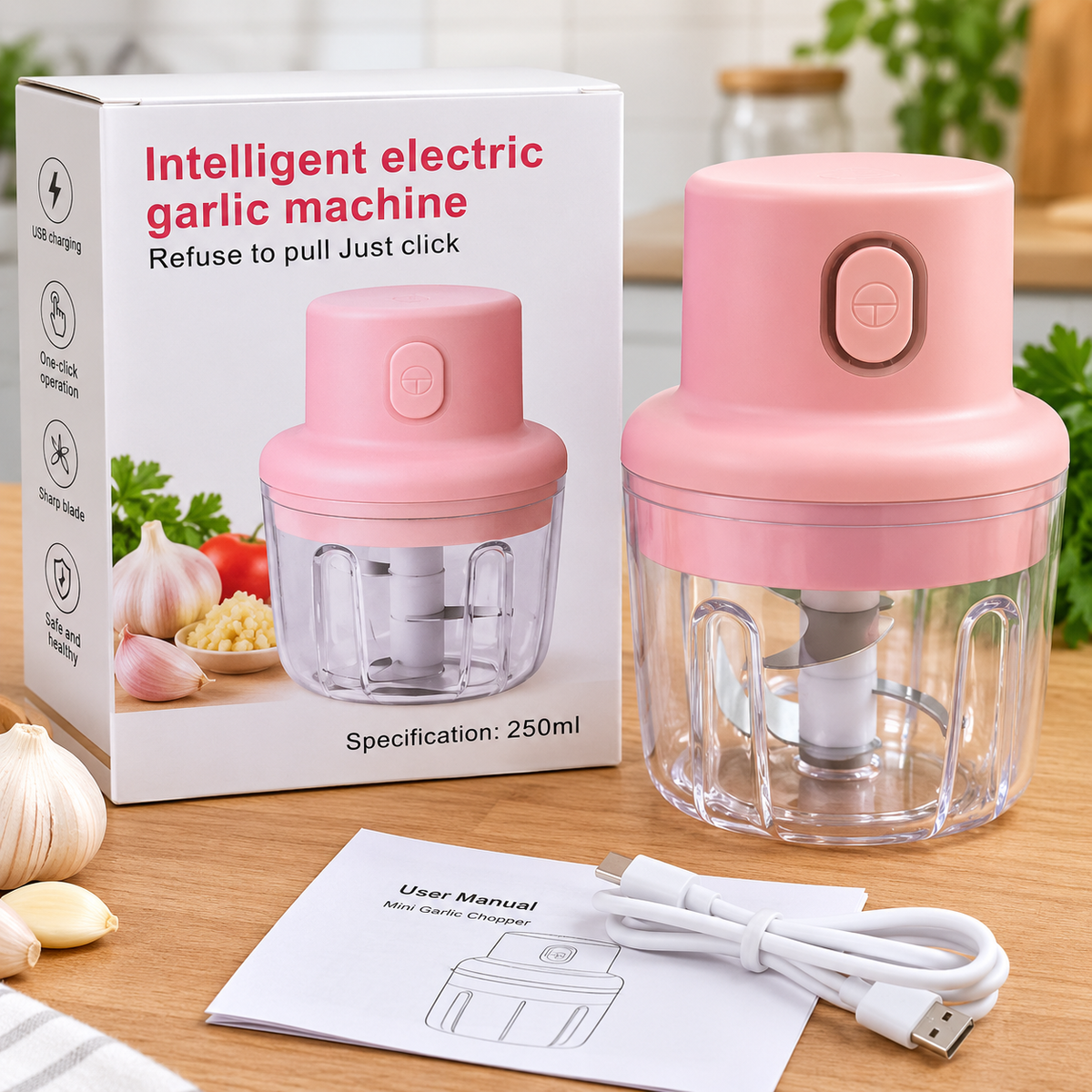 Mini Chopper Machine – Electric Food & Vegetable Chopper | Fast & Easy Kitchen Cutter