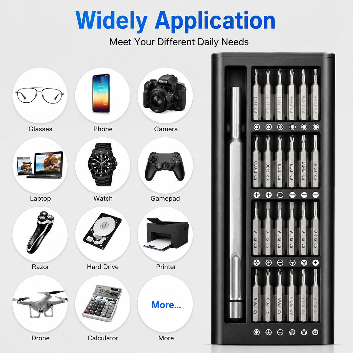 24-in-1 Precision Screwdriver Set | Multi-Bit Repair Toolkit