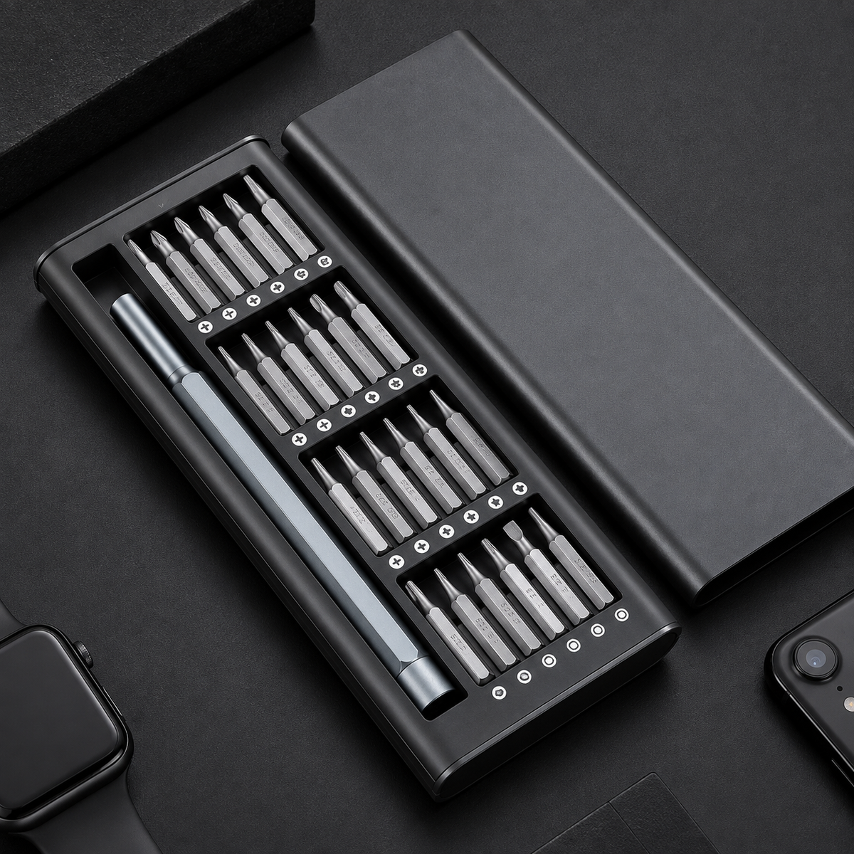24-in-1 Precision Screwdriver Set | Multi-Bit Repair Toolkit
