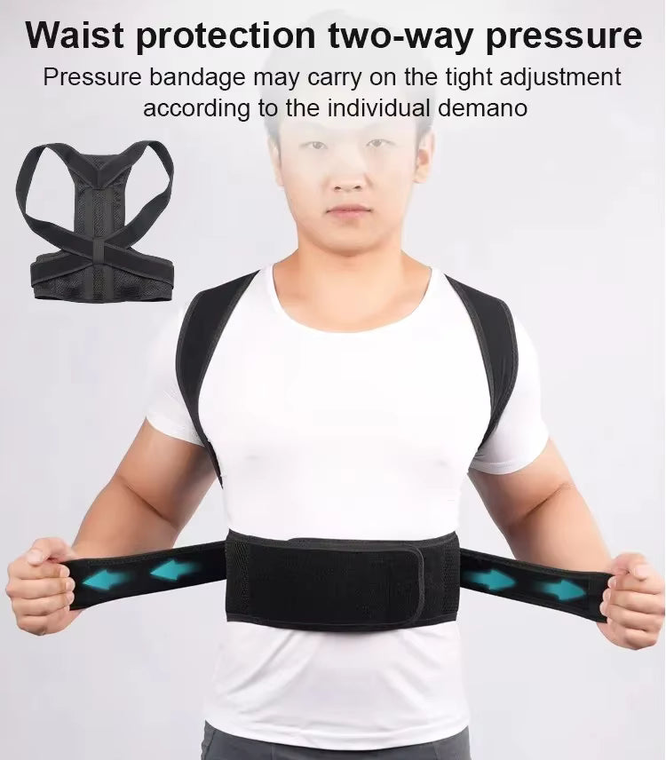 Posture Corrector Belt | Back & Spine Support Belt for Men & Women