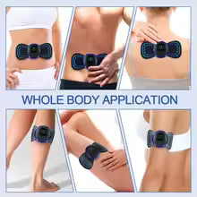 Rechargeable EMS Butterfly Massager | Portable Muscle Stimulator | Pain Relief Device